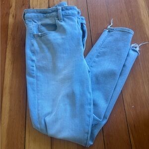 American Eagle Outfitters High Rise Light Blue Jeans